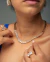 Conjunto Rivieria Quadrada Banhado a ouro 18K