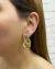 Brinco Orgânico Folheado a ouro 18K - comprar online