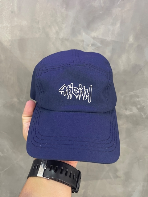 BONÉ 4TICITY FIVE PANEL ABA CURVA AZUL MARINHO