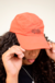 BONÉ 4TICITY FIVE PANEL ABA CURVA VERMELHO