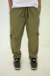 CALÇA CARGO UNISEX TACTEL RIPSTOP - VERDE MILITAR - comprar online