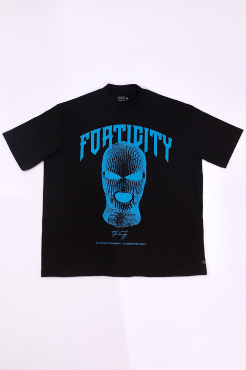 CAMISETA OVER "BALACLAVA" BLACK: Revelando a Alma do Enigma! - comprar online