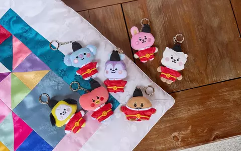 [BTS ] BT21 Chaveiro Baby K-Editon 2024
