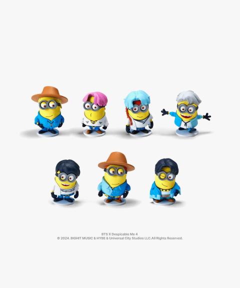 [BTS ] Despicable Me 4 Minions x BTS Figure