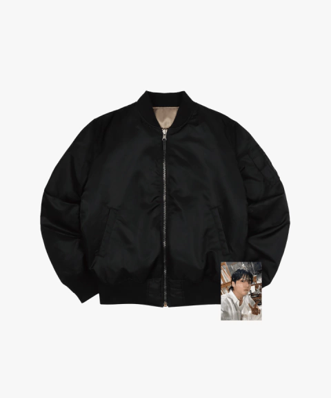 Oversized Bomber Jacket - Golden (Jung Kook)