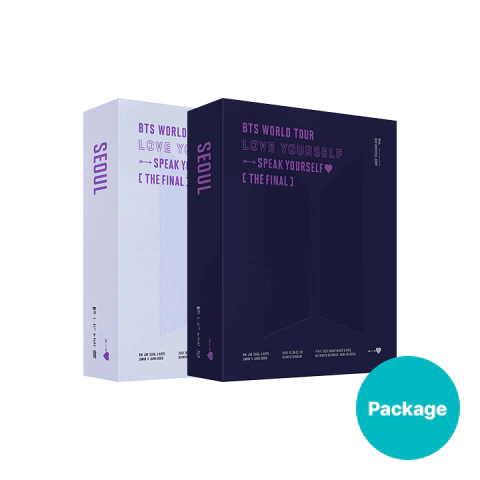 COMBO BTS WORLD TOUR ‘LOVE YOURSELF : SPEAK YOURSELF’ [THE FINAL] PACKAGE