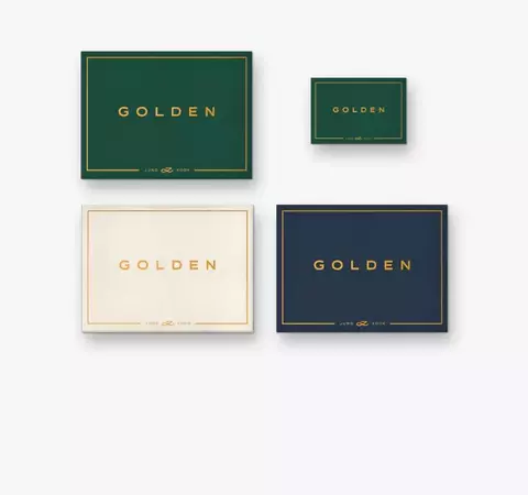 GOLDEN OFFICIAL ALBUM - JUNGKOOK (BTS)