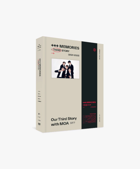 TOMORROW X TOGETHER MEMORIES : THIRD STORY DVD