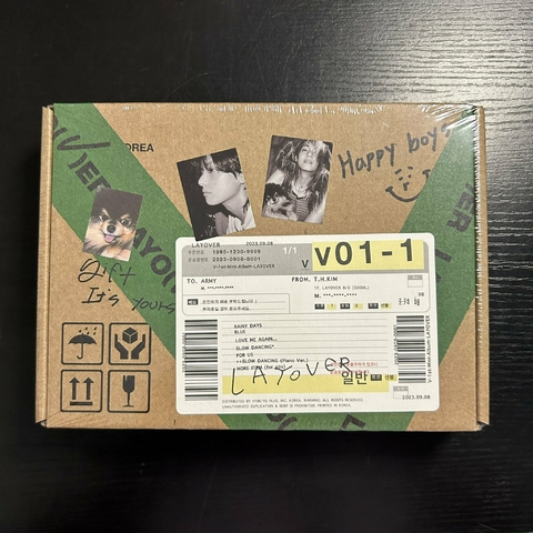 Albúm V (BTS) 'Layover' - Pronta Entrega