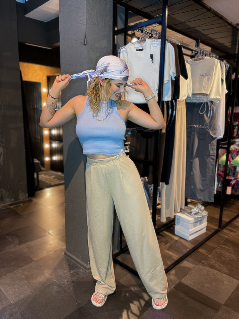 Lenço My Logo Branco BOOQ