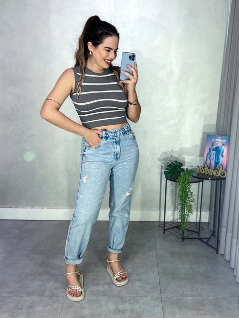 Calça MOM TripJeans 48256 - comprar online