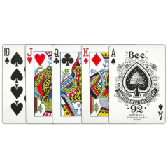 BEE NAIPES POKER STANDARD ROJO en internet