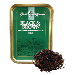 TABACO GAWITH HOGGARTH BLACK AND BROWN - LATA 50grs.