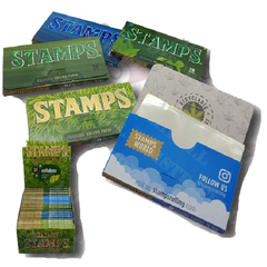 PAPEL STAMPS CELULOSA 1 1/4 CAJA X50