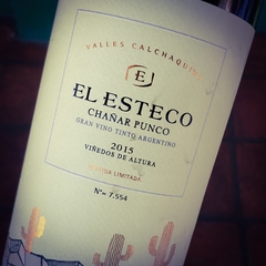 VINO EL ESTECO CHAÑAR PUNCO - 750ML. - comprar online