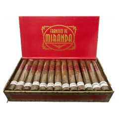 FRANCISCO DE MIRANDA ROBUSTO CAJA X25 (BORDO) - REP. DOMINICANA