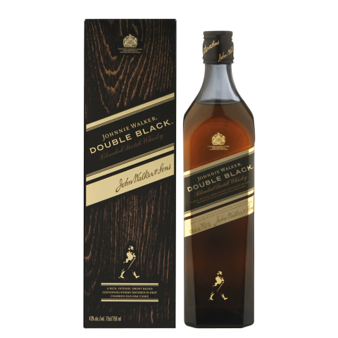 JOHNNY WALKER DOUBLE BLACK - 750ML.