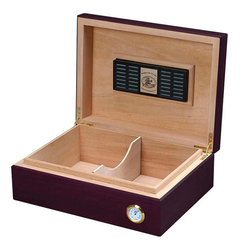 HUMIDOR PARK LANE CAOBA INGLESA (CBI) P/ 75 CIGARROS - comprar online