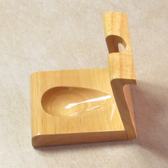 POSAPIPAS INDIVIDUAL MADERA LUSTRADA - Estate Pipes Buenos Aires