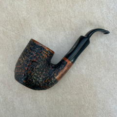 PIPA LORENZO TITANO BROWN (9MM) - ITALIA - Estate Pipes Buenos Aires