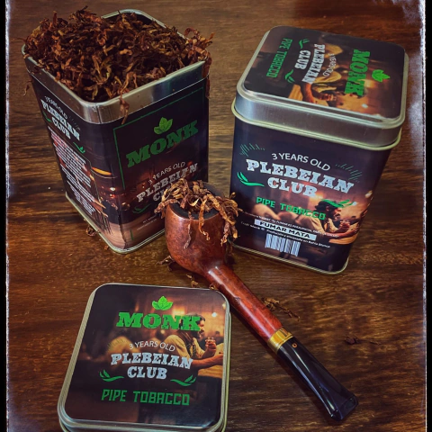 TABACO MONK PLEBEIAN CLUB - LATA 50grs.