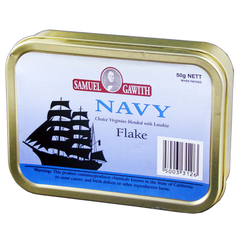 TABACO SAMUEL GAWITH NAVY FLAKE - LATA 50grs