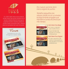 CAFE CREME FINOS ORIGINAL CAJA X10 - comprar online