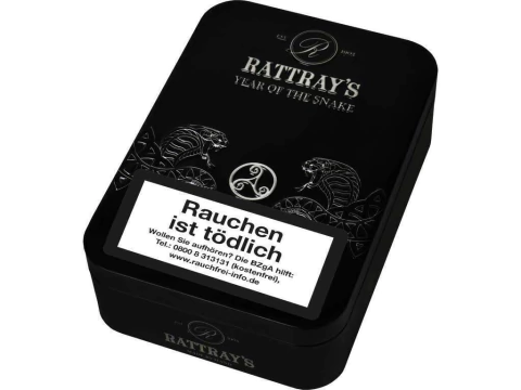 TABACO RATTRAY`S YEAR OF THE SNAKE - LATA 100grs. - comprar online