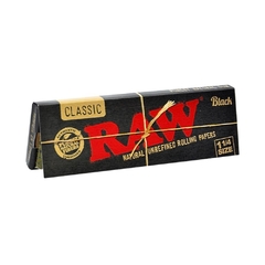 PAPEL RAW CLASSIC BLACK 1 1/4 X50