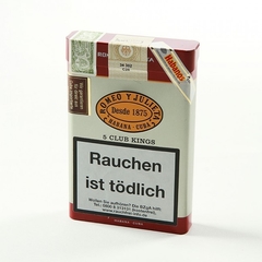 ROMEO Y JULIETA CLUB KINGS LATA VINTAGE X5 - CUBA