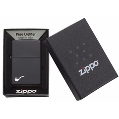 ENCENDEDOR ZIPPO PARA PIPA NEGRO (218PL) - HECHO EN USA en internet