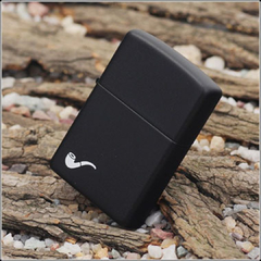 ENCENDEDOR ZIPPO PARA PIPA NEGRO (218PL) - HECHO EN USA - tienda online
