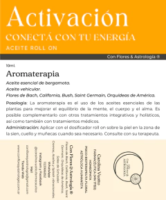 Aceite Vibracional - Activación - tienda online