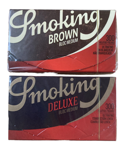 Smoking Bloc x 300 Hojas De 1 1/4 (78mm) Origen España