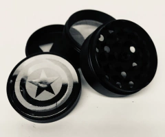 Picador Metálico Modelo Black de 4 Piezas. 5cm. de Ancho x 4cm de Alto - DistriApo 