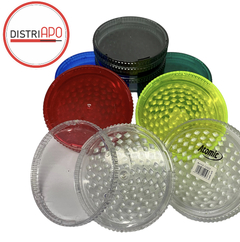 Picador Acrílico Grande de 3 Piezas. 9 cm. de Diámetro x 3.7 cm de Alto