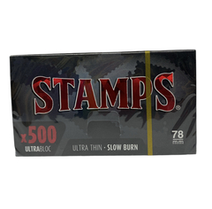 Stamps BLACK ULTRA THIN De 1 1/4 (78mm) x Block 500 Hojas