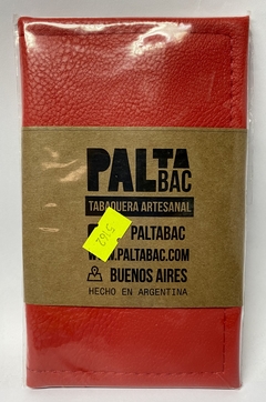 Tabaquera Artesanal de Eco-cuero Varios Colores - comprar online