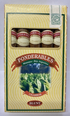 Ponderables Blunt x 5 Unidades Origen Misiones Argentina- Varios Sabores - tienda online