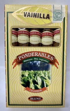 Ponderables Blunt x 5 Unidades Origen Misiones Argentina- Varios Sabores en internet