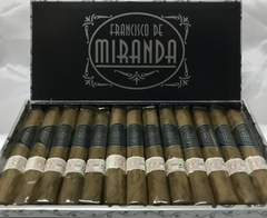 Francisco de Miranda Media Corona Linea Azul x 25 Unidades En Hermosa Caja Origen República Dominicana