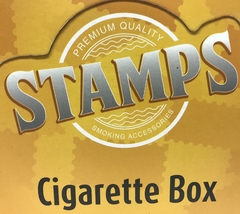 Hermosa Cigarrera Stamps Metálica - tienda online