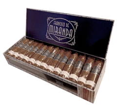 Francisco de Miranda Petit Robusto Gordo Linea Azul x 25 Unidades En Hermosa Caja Origen República Dominicana
