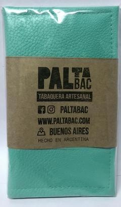 Tabaquera Artesanal de Eco-cuero Varios Colores - comprar online