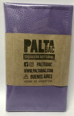 Tabaquera Artesanal de Eco-cuero Varios Colores en internet