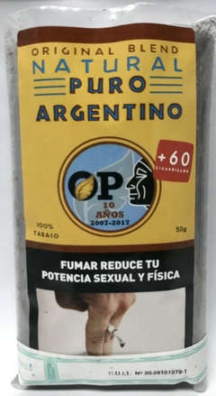 Puro Argentino Natural x 50 Gramos Origen Argentina