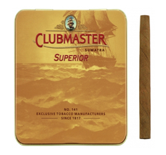 Clubmaster Superior rior Lata x 10 Cigarritos Origen Alemania