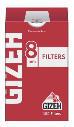 Filtro Gizeh Regular 8mm x 100 unidades Varios Modelos Origen Alemania en internet
