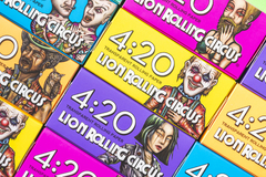Papel de Celulosa Lion Rollin Circus 4:20 1 1/4 (78mm) x 420 Hojas