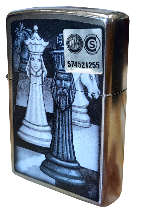 Zippo - Ajedrez Rey & Reina